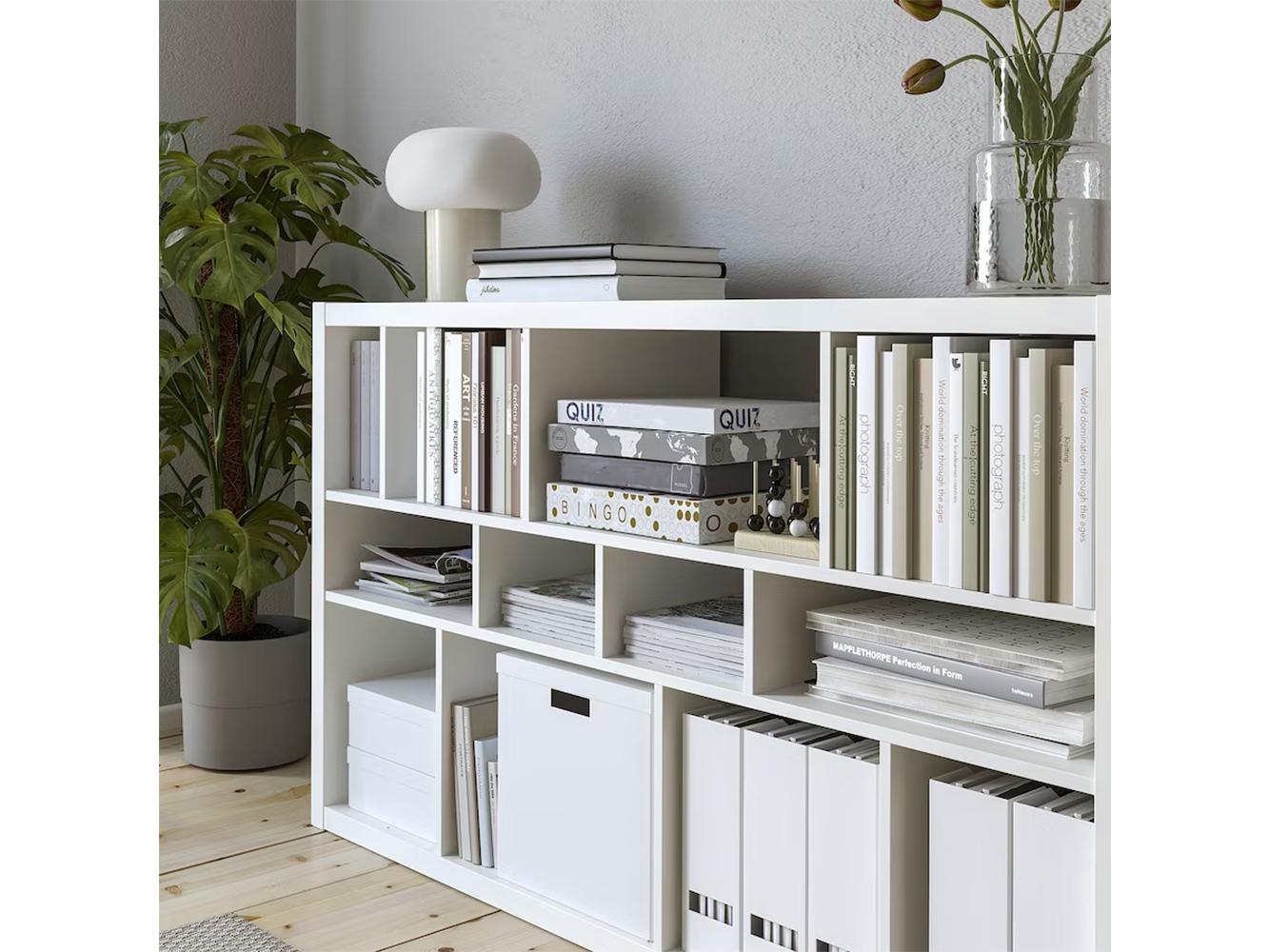 Стеллаж Каллакс 220 white ИКЕА (IKEA) изображение товара