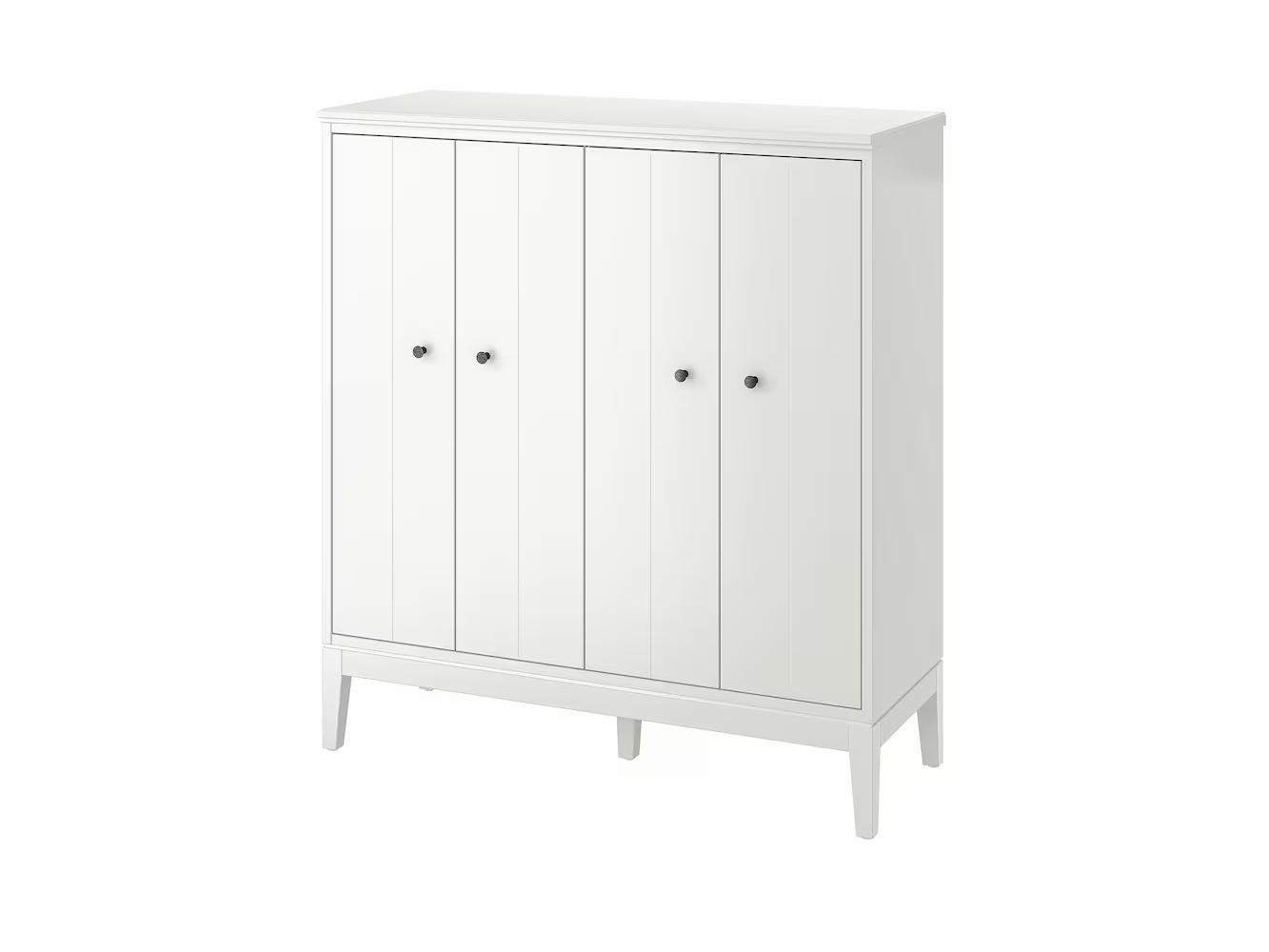 Распашной шкаф Иданас 16 white ИКЕА (IKEA) изображение товара